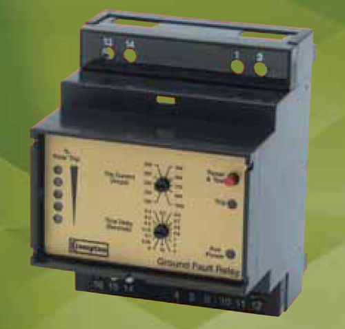 Relé de proteção de fuga à terra - 373-GFR - Crompton Instruments - para gerador / para trilho DIN