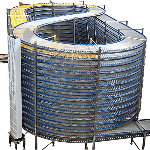 Torre de resfriamento com espiral - Shanghai Kingrun Machinery Equipment CO., LTD - para a indústria alimentícia