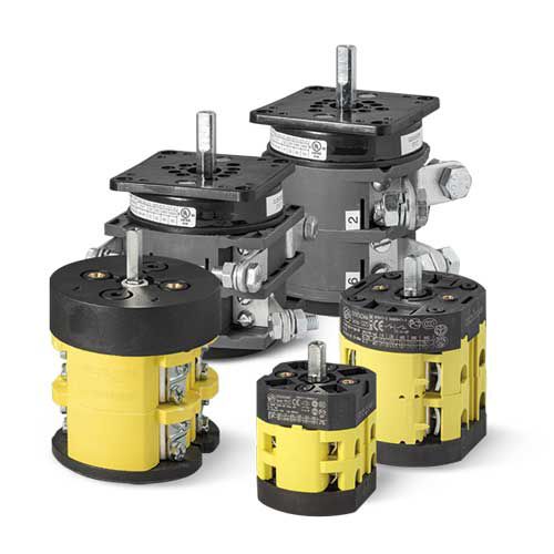 Interruptor de cames - P0-PX-C0-CX-G series - Giovenzana International B.V. - rotativo / multipolar / IP65