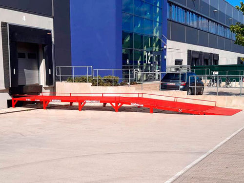 Rampa para empilhadeira - VR series - AV-EXIM - para doca / para caminhão / para armazém