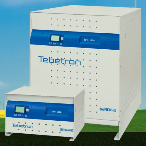Carregador de bateria para caminhão - Tebetron  - Benning - de piso / OPzS / ISO
