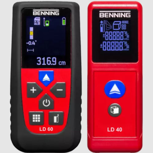 Medidor de distância a laser - LD 40 - Benning - portátil / digital / com medição contínua