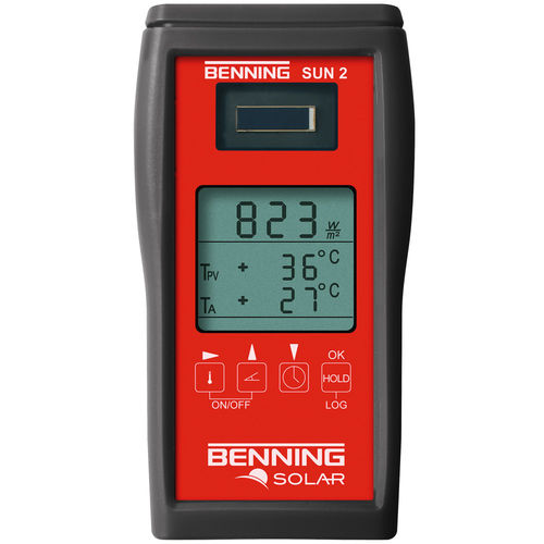Instrumento de medição de temperatura - SUN 2 - Benning - digital / para sistema fotovoltaico / portátil