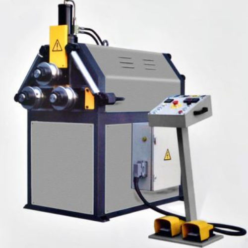 Curvadora hidráulica - GB AH120/3 - Gelber-Bieger GmbH - de tubo em aço / de perfis / com 3 rolos motorizados