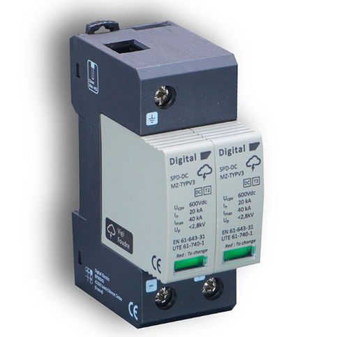Dispositivo de proteção contra surtos de tipo 2 - 08402 - DIGITAL ELECTRIC - contra sobretensão / desconectável