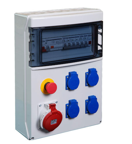 Quadro elétrico de distribuição - 31222 - DIGITAL ELECTRIC - sob medida / móvel / em policarbonato