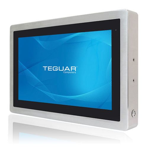 IHM com tela sensível ao toque resistiva - TS-5645-16 - Teguar - com tecnologia capacitiva projetada / embutida / para montagem VESA