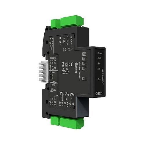 Medidor de energia elétrica trifásico - QE-POWER-T - qeed - para trilho DIN / RS-485 / MODBUS