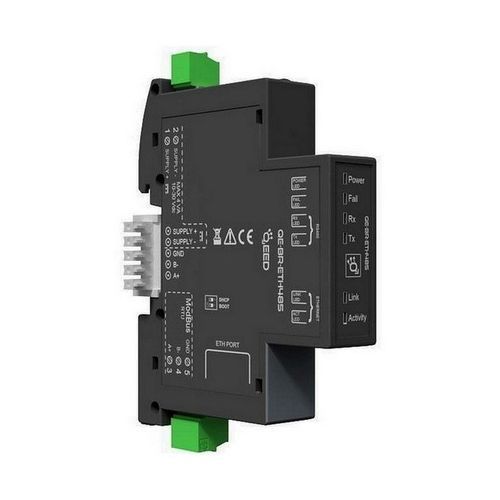 Conversor-isolador de sinal para trilho DIN - QE-BR-ETH485 - qeed - RS485