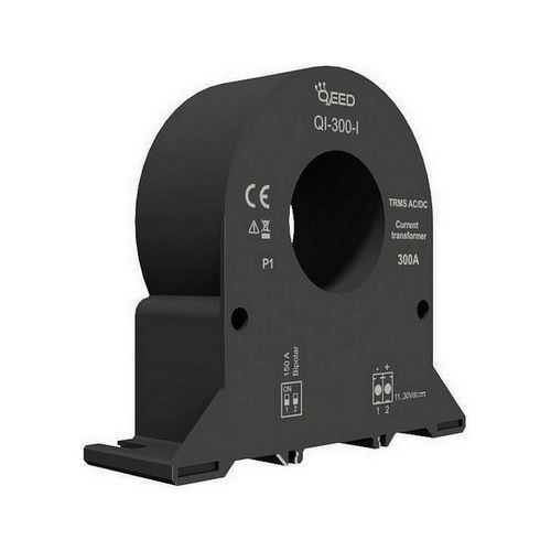 Transformador de corrente - QI-300-I - qeed - para trilho DIN / CA / de efeito Hall