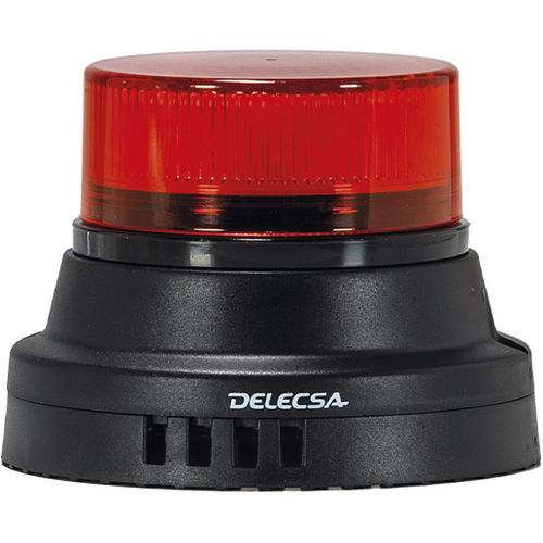 Indicador luminoso intermitente - D-502PZB - DELECSA - contínuo / de LED / para montagem em superfície