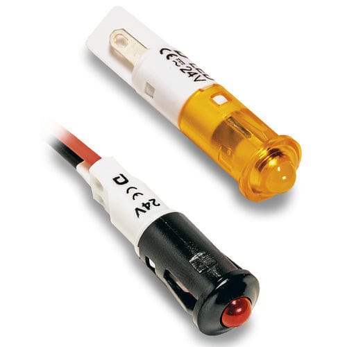Indicador luminoso permanente - D-2204 - DELECSA - de LED / para montagem em painel / IP54