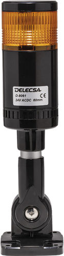 Coluna luminosa de LED - D-8060R - DELECSA - contínua / intermitente / de 5 cores