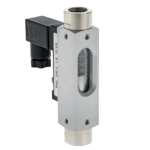 Medidor de vazão de área variável - RVO/U-L4 series - Meister Strömungstechnik GmbH - volumétrico / para gás / em linha