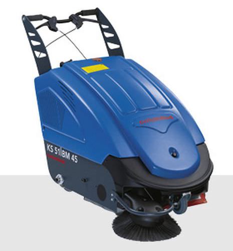 Varredeira para operador a pé - KS 71|BM 60 - columbus - a bateria / para ambiente interno / para resíduos