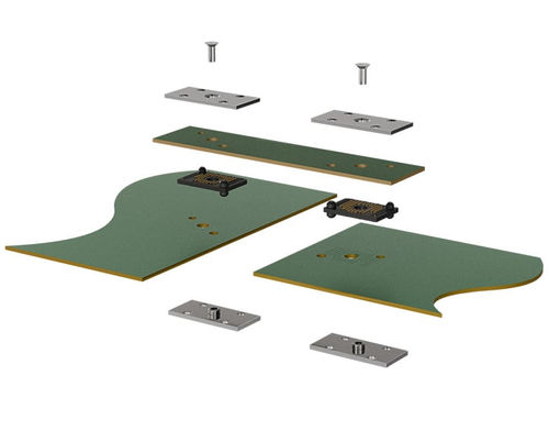Conector de dados - CompacLink&trade; - FCI - placa-placa / de espessura reduzida / de alta velocidade