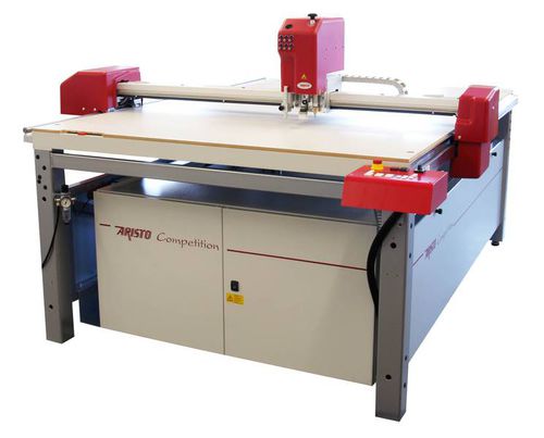 Máquina de corte com faca - CL series - ARISTO Graphic Systeme GmbH & Co. KG - a laser de fibra / para PVC / CNC