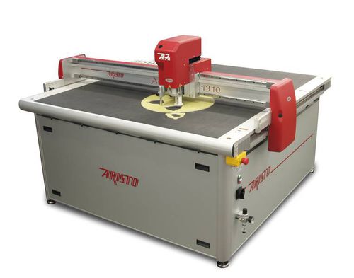 Máquina de corte com faca - ARISTOMAT TL - ARISTO Graphic Systeme GmbH & Co. KG - a laser de fibra / para metais / para borracha