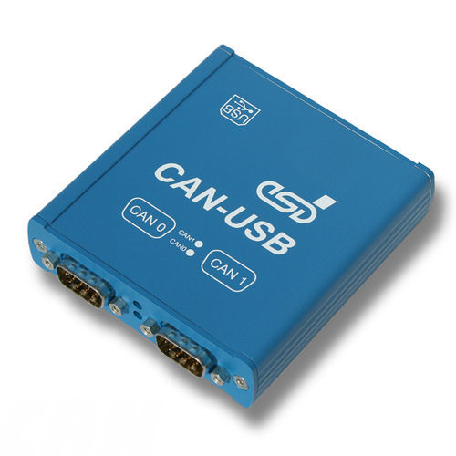 Módulo de comunicação USB - CAN-USB/400-FD - esd electronics gmbh - RS-485 / CANopen / barramento CAN