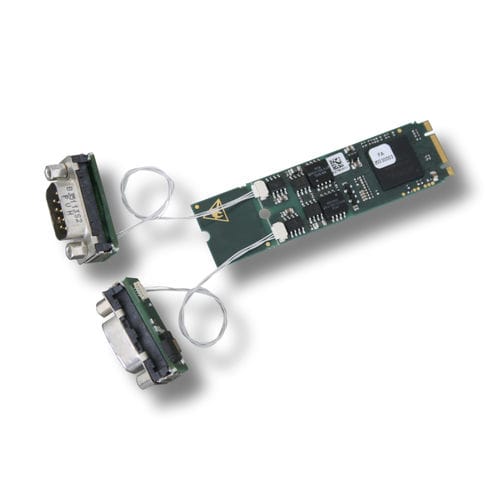 Placa de interface Mini PCIe - CAN-M.2/402-2-FD - esd electronics gmbh - CANbus / industrial / multicanal