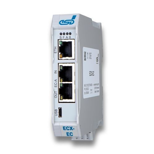 Ponte via Ethernet - ECX-EC - esd electronics gmbh - EtherCAT