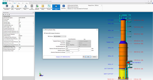 Software de análise - PV Elite® - Hexagon PPM - de engenharia / de design / de segurança