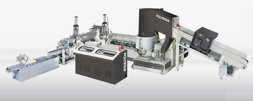 Linha de reciclagem para termoplásticos - HNT-VS series - Polystar Machinery Co., Ltd.