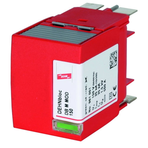 Dispositivo de proteção contra surtos de tipo 1 - DB M MOD series - DEHN + SÖHNE - para fonte de alimentação / de instalação elétrica / com indicador de falha