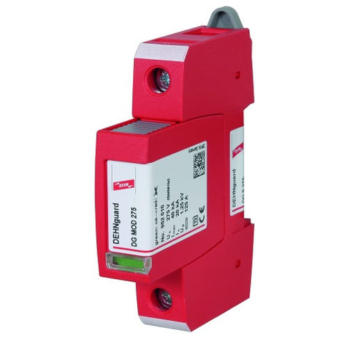 Dispositivo de proteção contra surtos de tipo 2 - DG S series - DEHN + SÖHNE - para fonte de alimentação / de instalação elétrica / unipolar