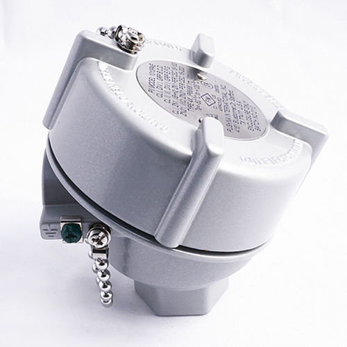 Cabeçote de conexão para sensor de temperatura - 1110 PAE series - PUSHNA INTERNATIONAL - em alumínio / com termopar / à prova de explosão