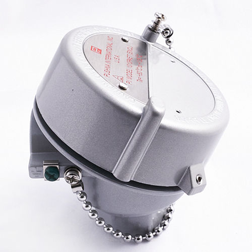 Cabeçote de conexão para sensor de temperatura - 1110PA series - PUSHNA INTERNATIONAL - em alumínio / com termopar / RTD