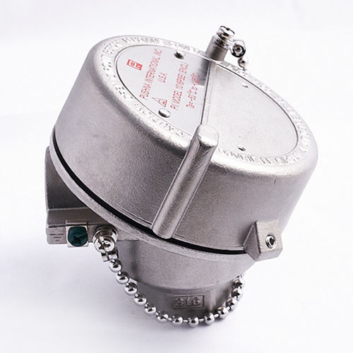 Cabeçote de conexão para sensor de temperatura - 1116PSEI - PUSHNA INTERNATIONAL - em alumínio / com termopar / em aço inoxidável