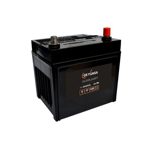 Bateria de chumbo-ácido - HJ-S55D23L - GS Yuasa - monobloco / 12 V / para veículo elétrico