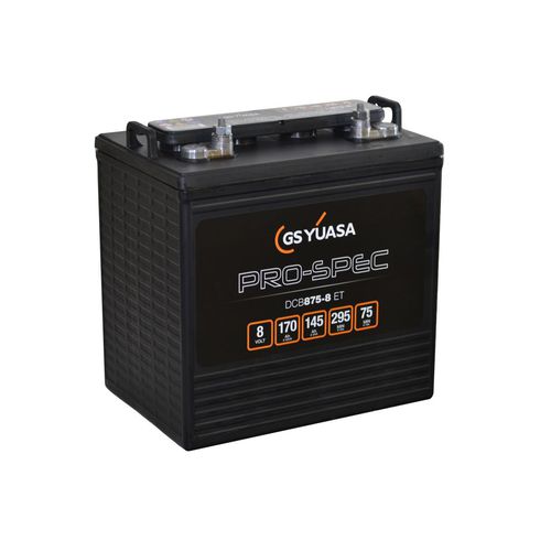 Bateria AGM - DCB875-8(ET) - GS Yuasa - monobloco / para veículo elétrico