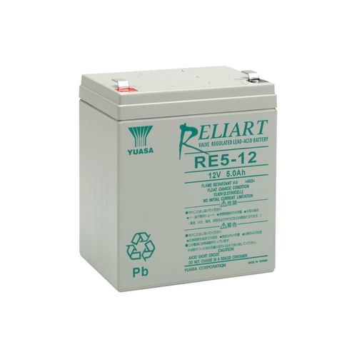 Bateria VRLA - RE5-12 - GS Yuasa - monobloco / 12 V / para veículo elétrico