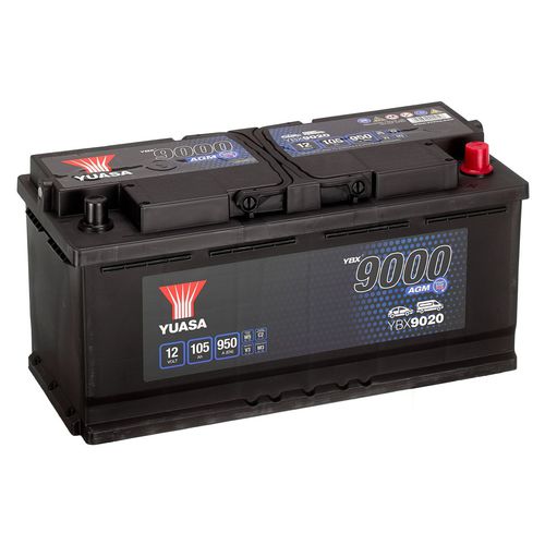 Bateria de chumbo-ácido - YBX9020 - GS Yuasa - monobloco / 12 V / para veículo elétrico