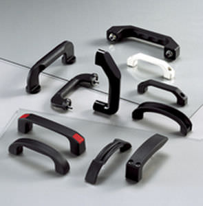 Puxador tipo alça - Rohde AG - para porta / em material plástico / em U