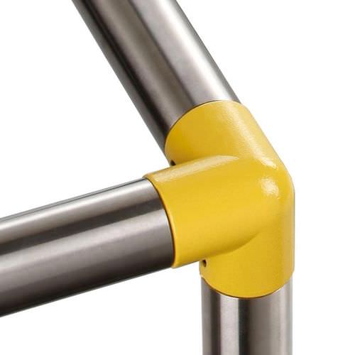 Conector de canto para tubos - RV-BR - Rohde AG - em liga de alumínio