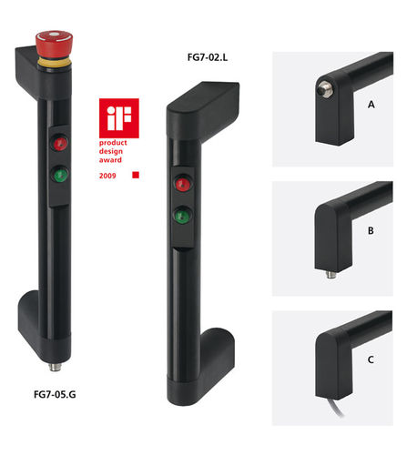 Puxador funcional - FG7 series - Rohde AG - para porta / em alumínio / em poliamida