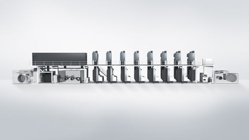 Impressora flexográfica em linha - Intro - Heidelberger Druckmaschinen AG - de 8 cores / de 6 cores / para papel