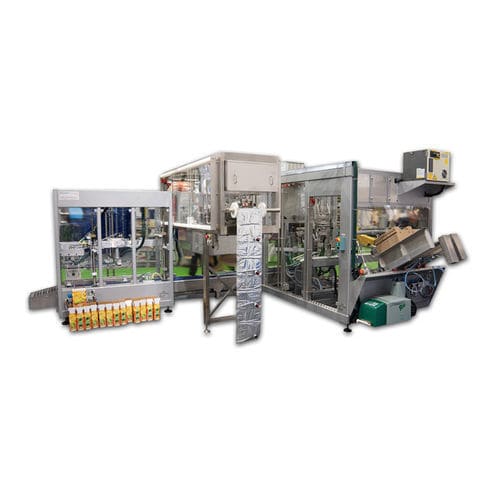 Linha de embalagem para bag in a box - Bag-in-Box® - DS Smith - para líquidos / automática / compacta