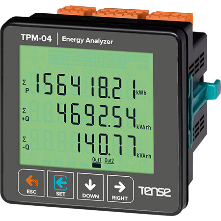 Analisador de rede de CA - TPM-04 - Tense Electronic - de potência / de tensão / do fator de potência