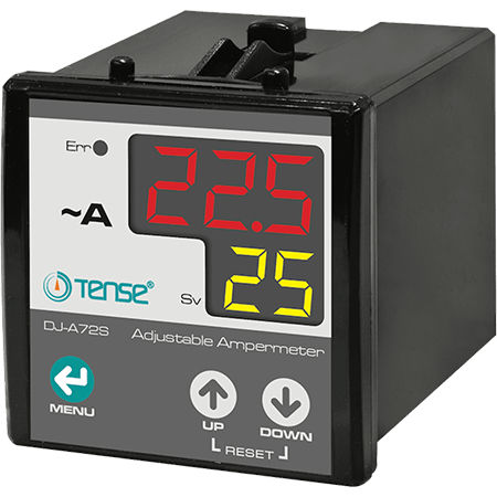 Amperímetro ajustável - DJ-A72S - Tense Electronic - CA / digital / para montagem em painel