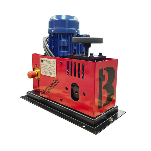 Máquina desencapadora de cabos elétricos - SB30E - Torneria Bergamini - com faca rotativa / elétrica