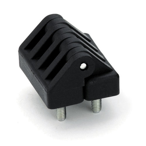 Dobradiça plana - 470055 K series - TECNODIN - em poliamida / de parafusar / 180°