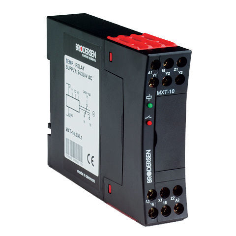Relé de monitoramento de temperatura - MXT-10 - Brodersen Controls - 1 NA / CA / CC