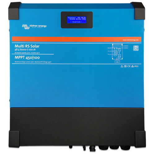 Carregador / inversor isolado da rede - Multi RS - Victron Energy - híbrido / solar / de forte potência