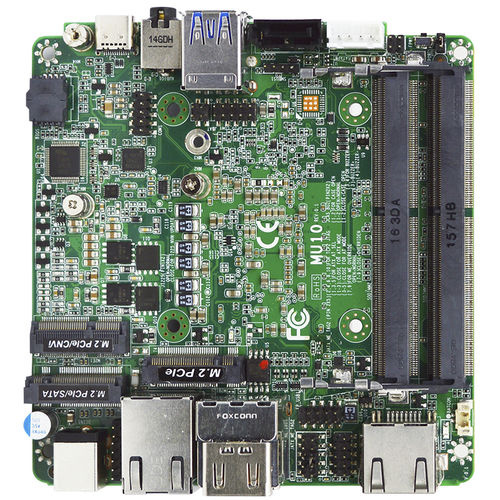 Placa-mãe NUC - MU10 - Jetway Information Co., Ltd. - Intel® Celeron® 6305E / Intel® Core™ de 11ª geração / Intel® Core™ i5-1135G7