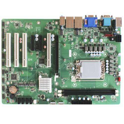 Placa-mãe ATX - LA34-H6100 - Jetway Information Co., Ltd. - Intel® Celeron® / Intel® Pentium / Intel® Core i3
