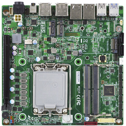Placa-mãe mini-ITX - MI215H6100 - Jetway Information Co., Ltd. - Intel® Celeron® / Intel® Core i3 / Intel® Core i5